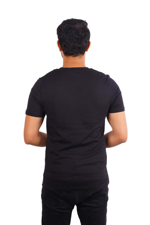 JACK & JONES HOMME LOGO NOIR  T-SHIRT | BLACK
